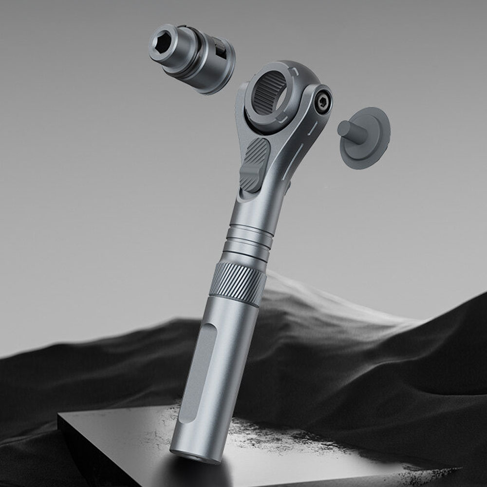 Поворотная отвертка трещотка с набором бит Xiaomi Duka ATuMan Ratchet Screwdriver RS2 (40в1)