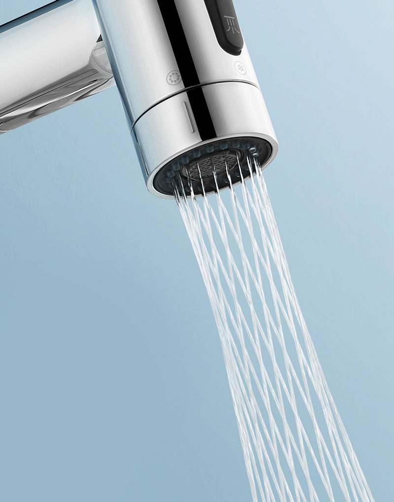 Выдвижной смеситель для раковины Xiaomi MiJia Pull-out Basin Faucet S1 (MJCLSMPLT01DB)