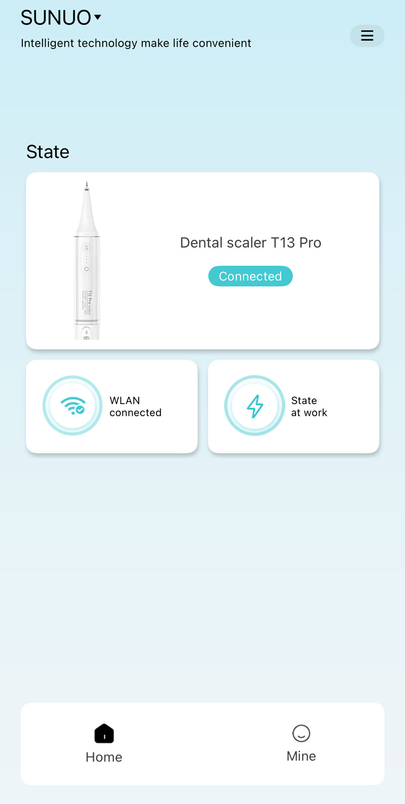 Ультразвуковой скалер для чистки зубов Xiaomi Sunuo T13 Pro Smart Visual Scaler