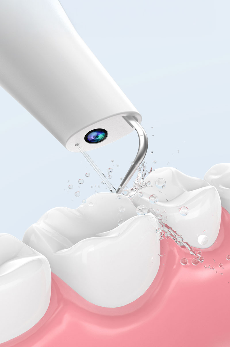 Ультразвуковой скалер для чистки зубов Xiaomi Sunuo T13 Pro Smart Visual Scaler