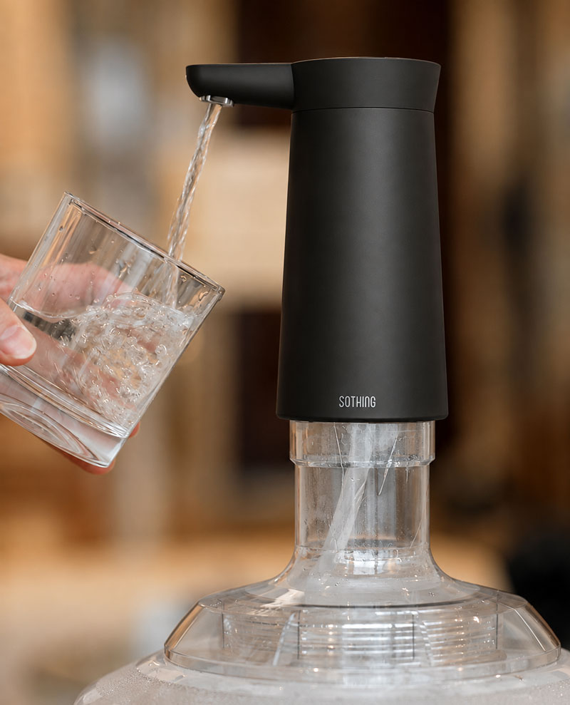 Автоматическая помпа для воды Xiaomi Sothing Bottled Water Pump (DSHJ-S-2004) Black