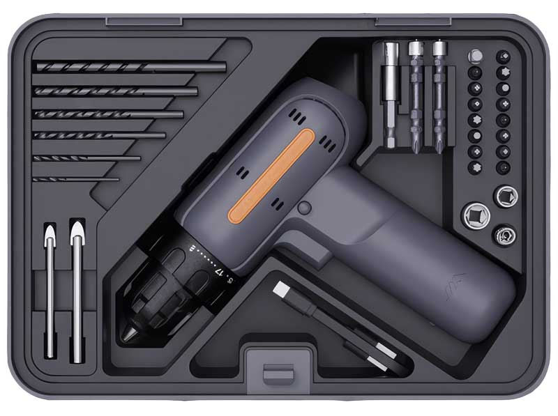 Акумуляторний дриль-шурупокрут Xiaomi JIMIHOME Electric Drill Set JimiBox (X1-C)