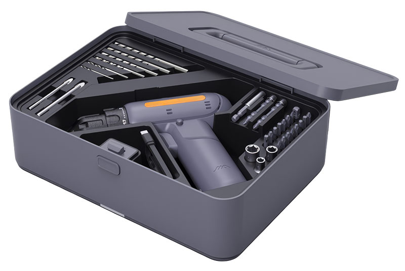 Акумуляторний дриль-шурупокрут Xiaomi JIMIHOME Electric Drill Set JimiBox (X1-C)