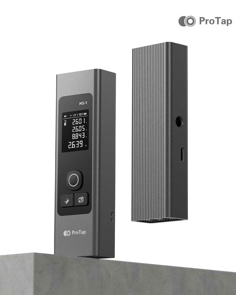 Лазерний далекомір Xiaomi ProTap Laser Measure MS-1 60m (PRTLSMS01)