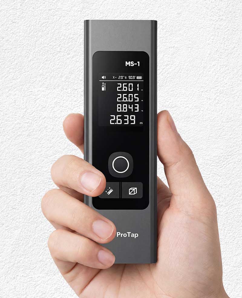 Лазерний далекомір Xiaomi ProTap Laser Measure MS-1 60m (PRTLSMS01)