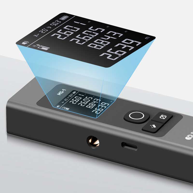 Лазерний далекомір Xiaomi ProTap Laser Measure MS-1 60m (PRTLSMS01)