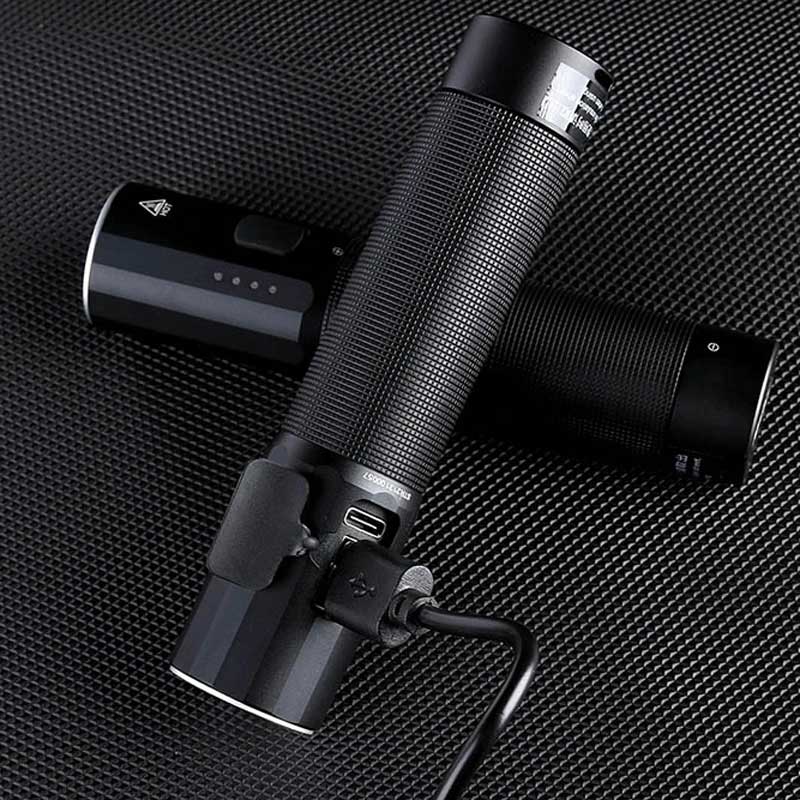 Акумуляторний ліхтар Xiaomi NexTool Strong Straight Flashlight 1200Lm PowerBank (NE20069)